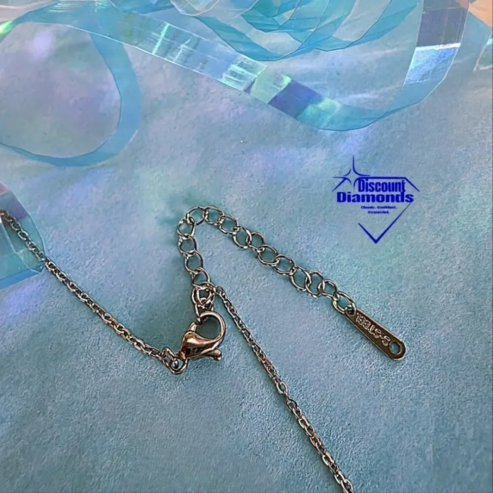 Stainless Steel Double Heart Necklace